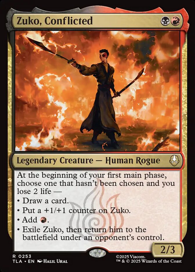 Zuko, Conflicted