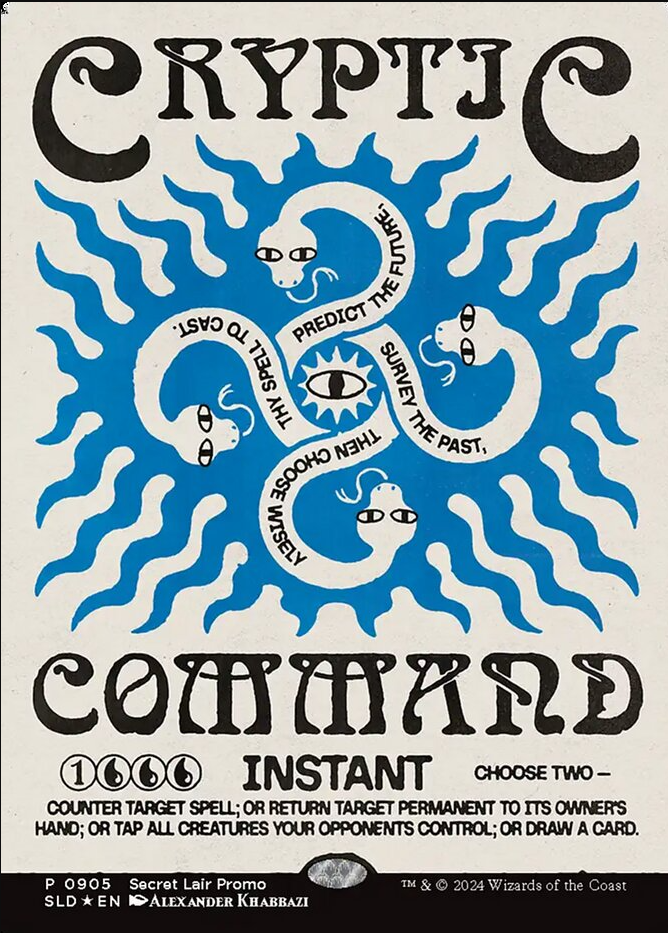 Secret Lair Promo: Cryptic Command