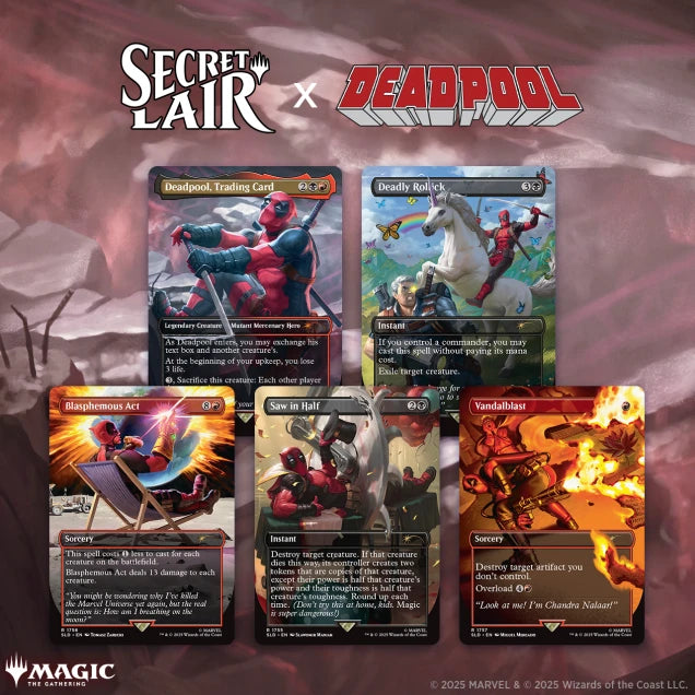 Secret Lair MARVEL Deadpool