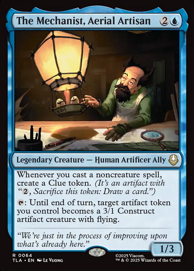 The Mechanist, Aerial Artisan