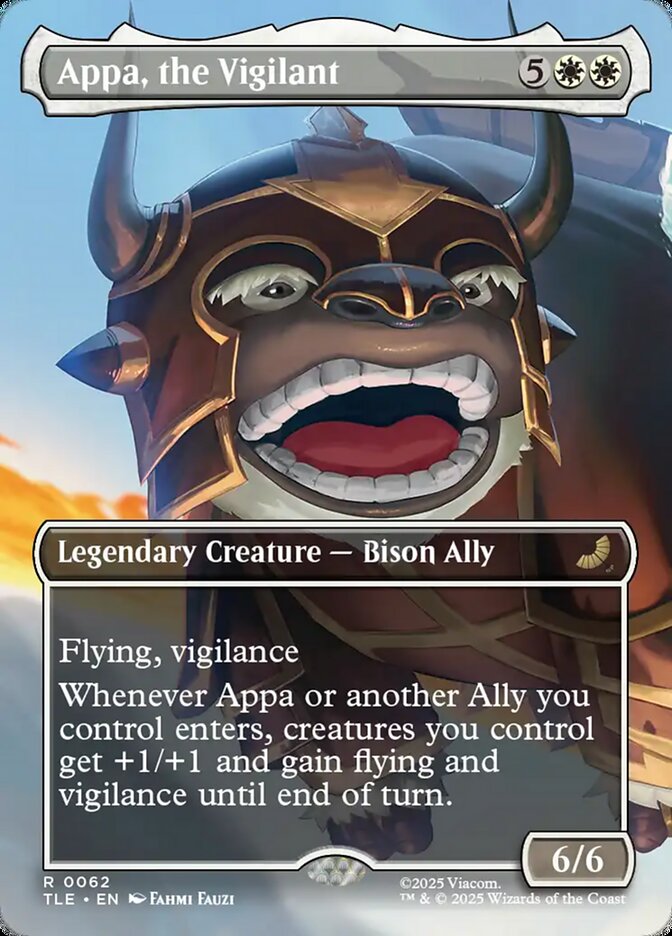 Appa, the Vigilant