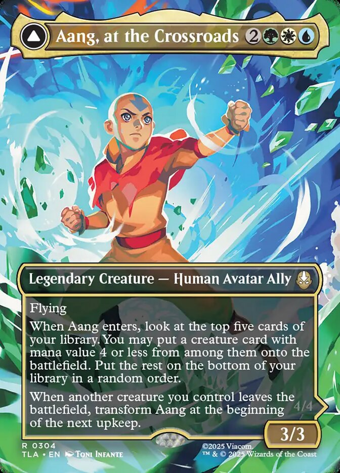 Aang, at the Crossroads // Aang, Destined Savior