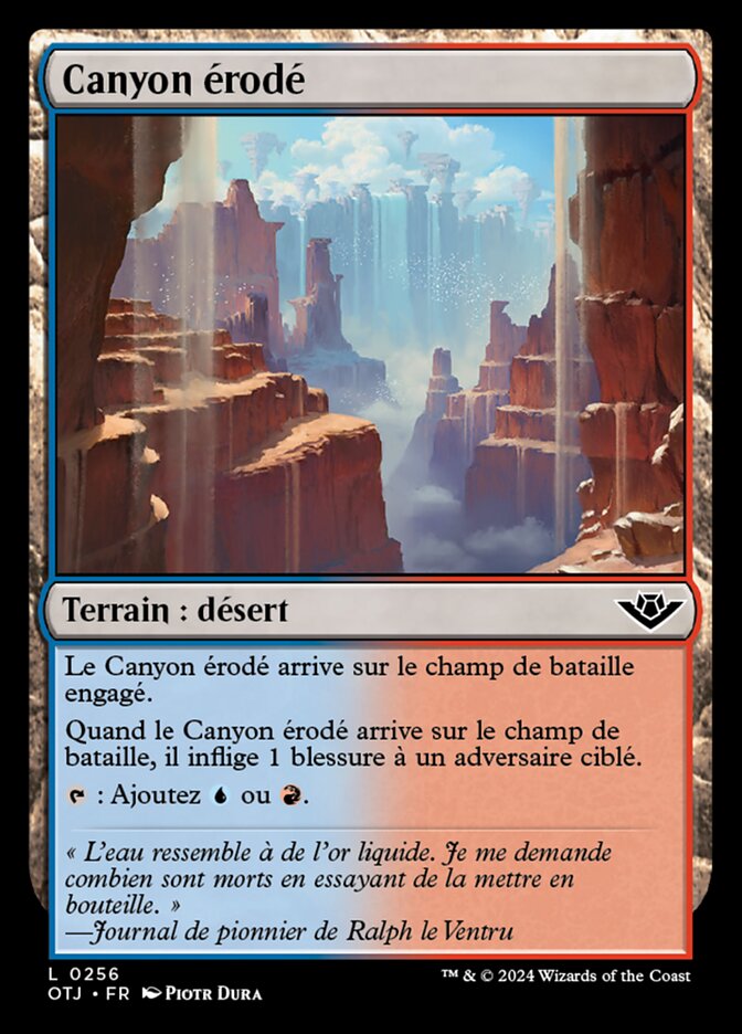 Eroded Canyon